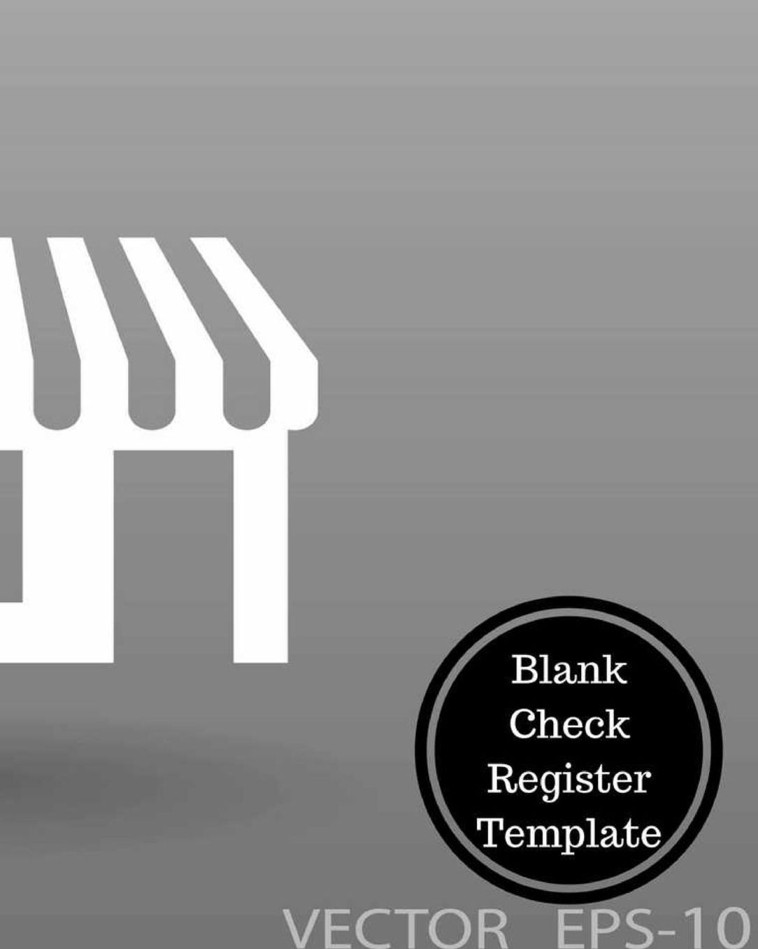 Blank Check Register Template