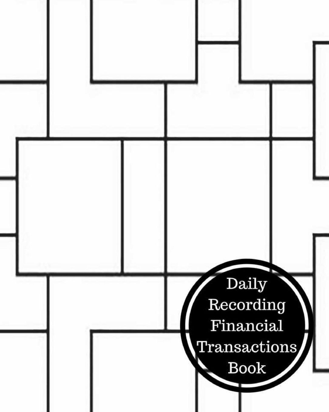 Daily Recording Financial Transactions Book