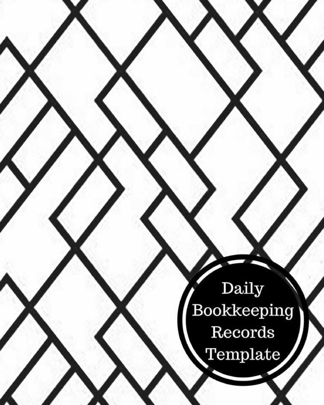 Daily Bookkeeping Records Template