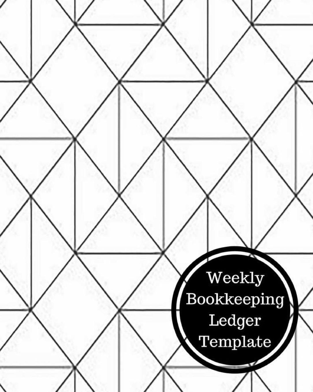 Weekly Bookkeeping Ledger Template