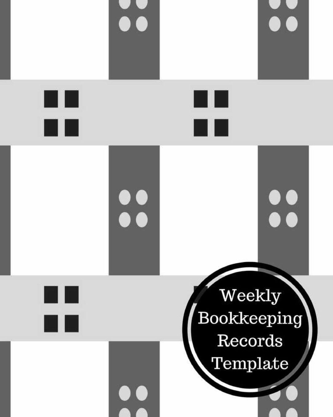 Weekly Bookkeeping Records Template