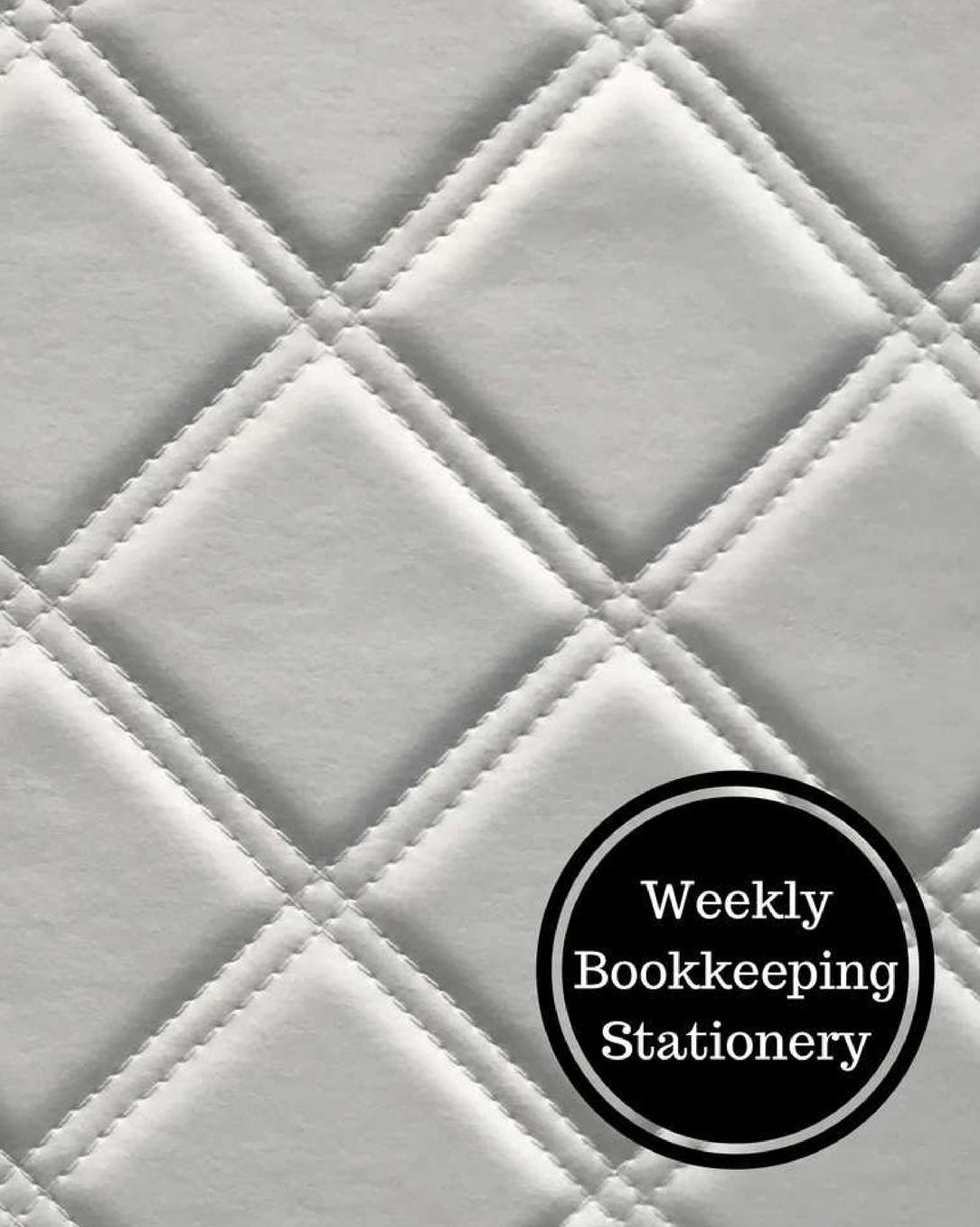 Weekly Bookkeeping Stationery