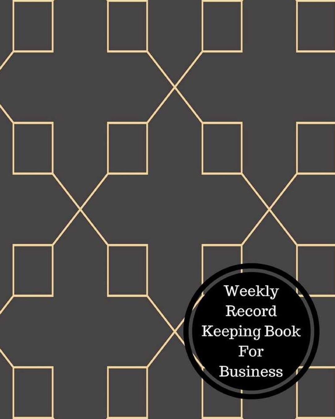 Weekly Record Keeping Book For Business