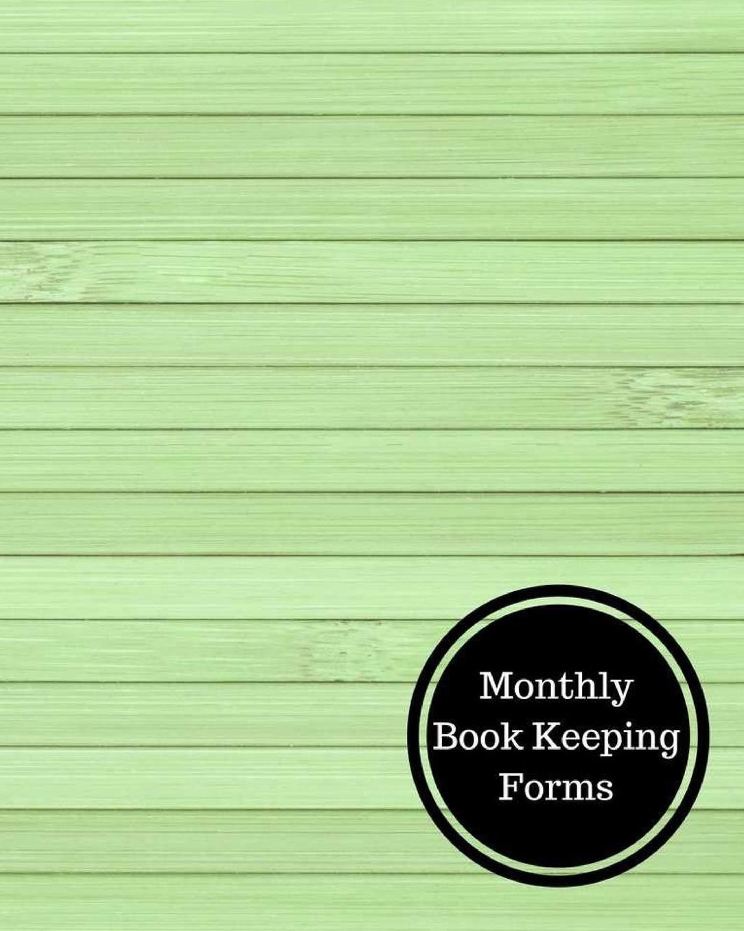 Monthly Book Keeping Forms
