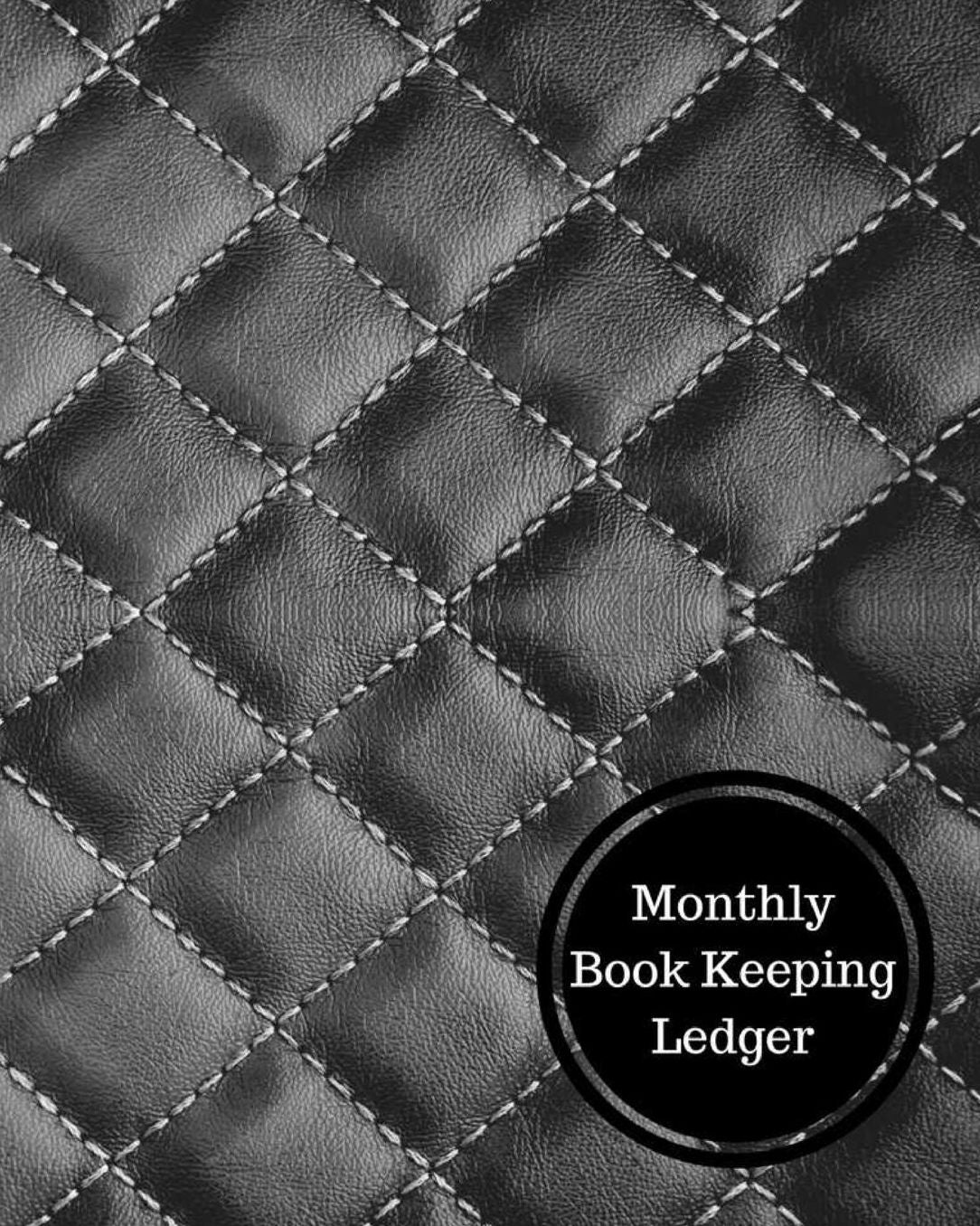 Monthly Book Keeping Ledger