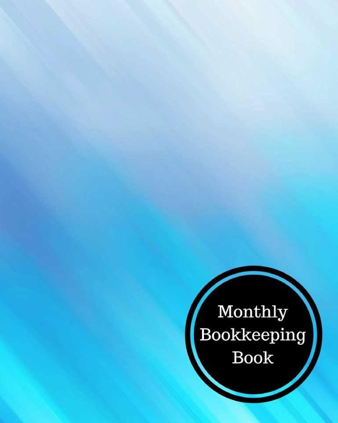 Monthly Bookkeeping Book