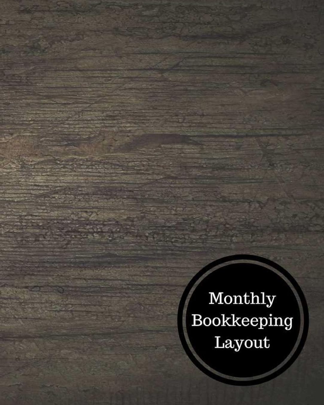 Monthly Bookkeeping Layout