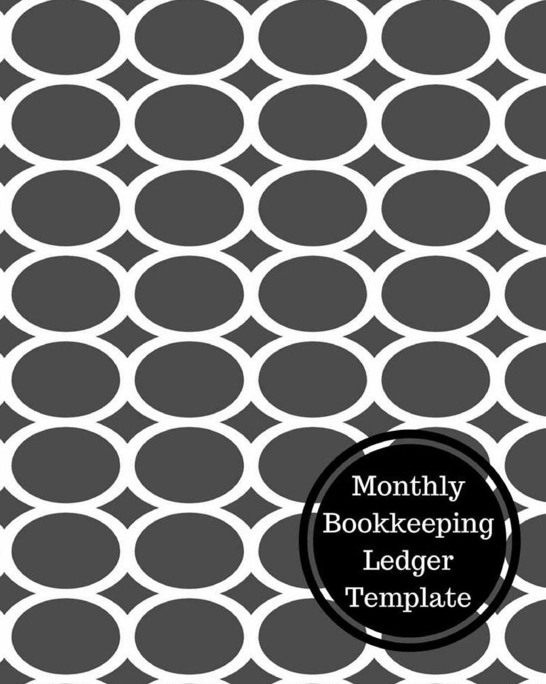Monthly Bookkeeping Ledger Template