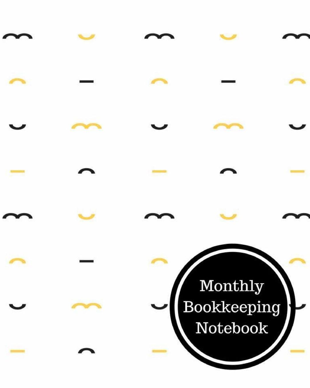 Monthly Bookkeeping Notebook