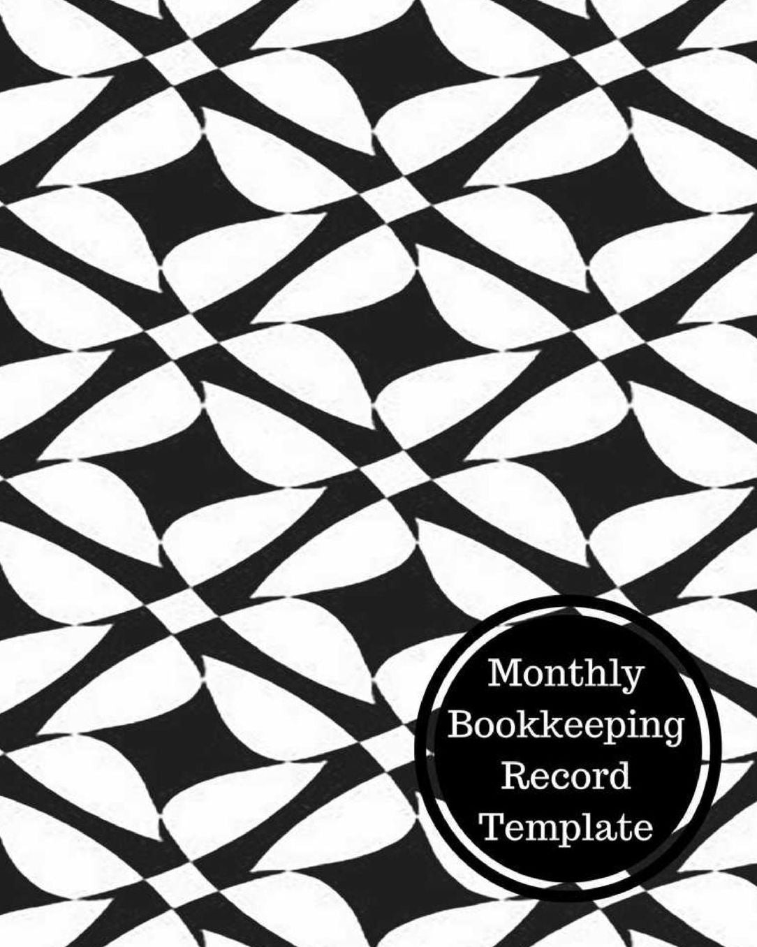 Monthly Bookkeeping Record Template