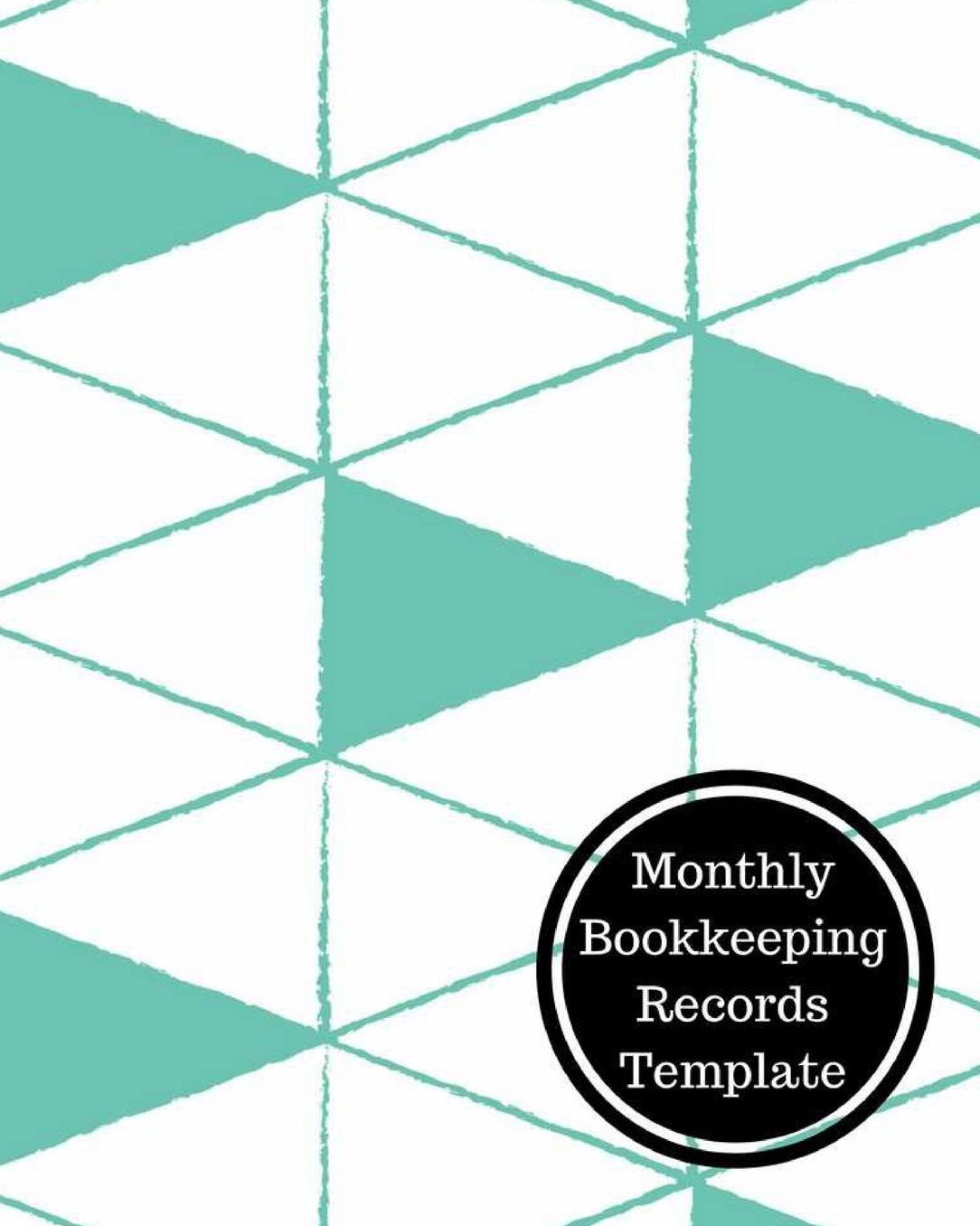 Monthly Bookkeeping Records Template