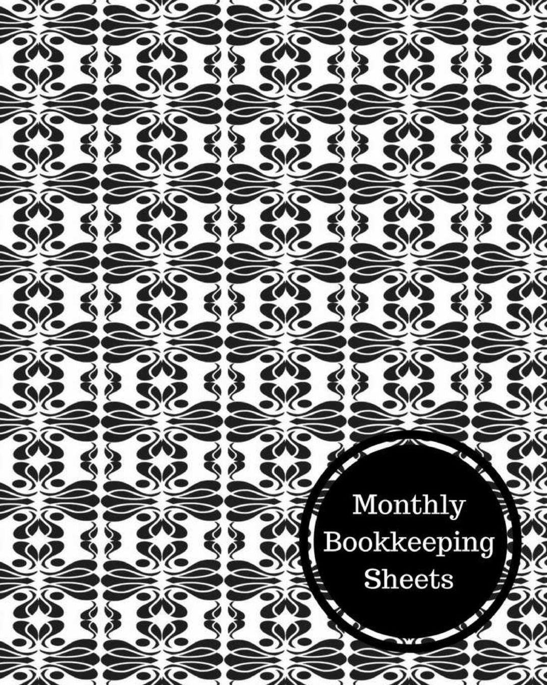 Monthly Bookkeeping Sheets