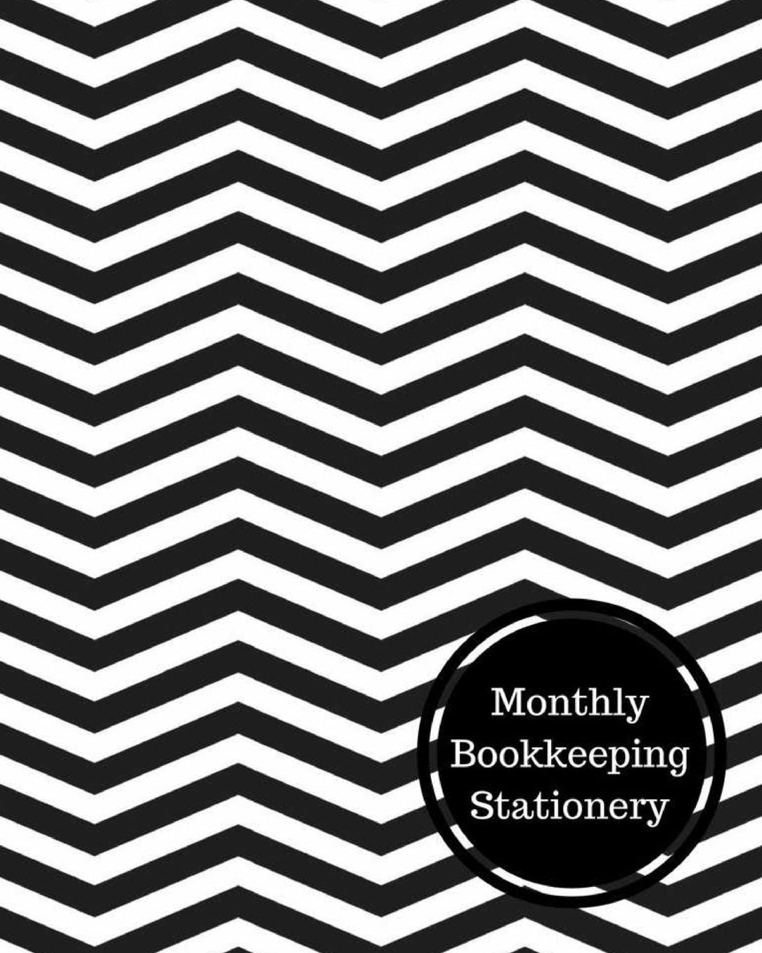 Monthly Bookkeeping Stationery