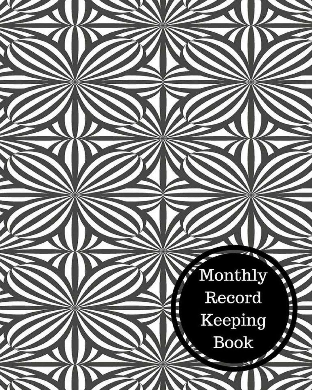 Monthly Record Keeping Book