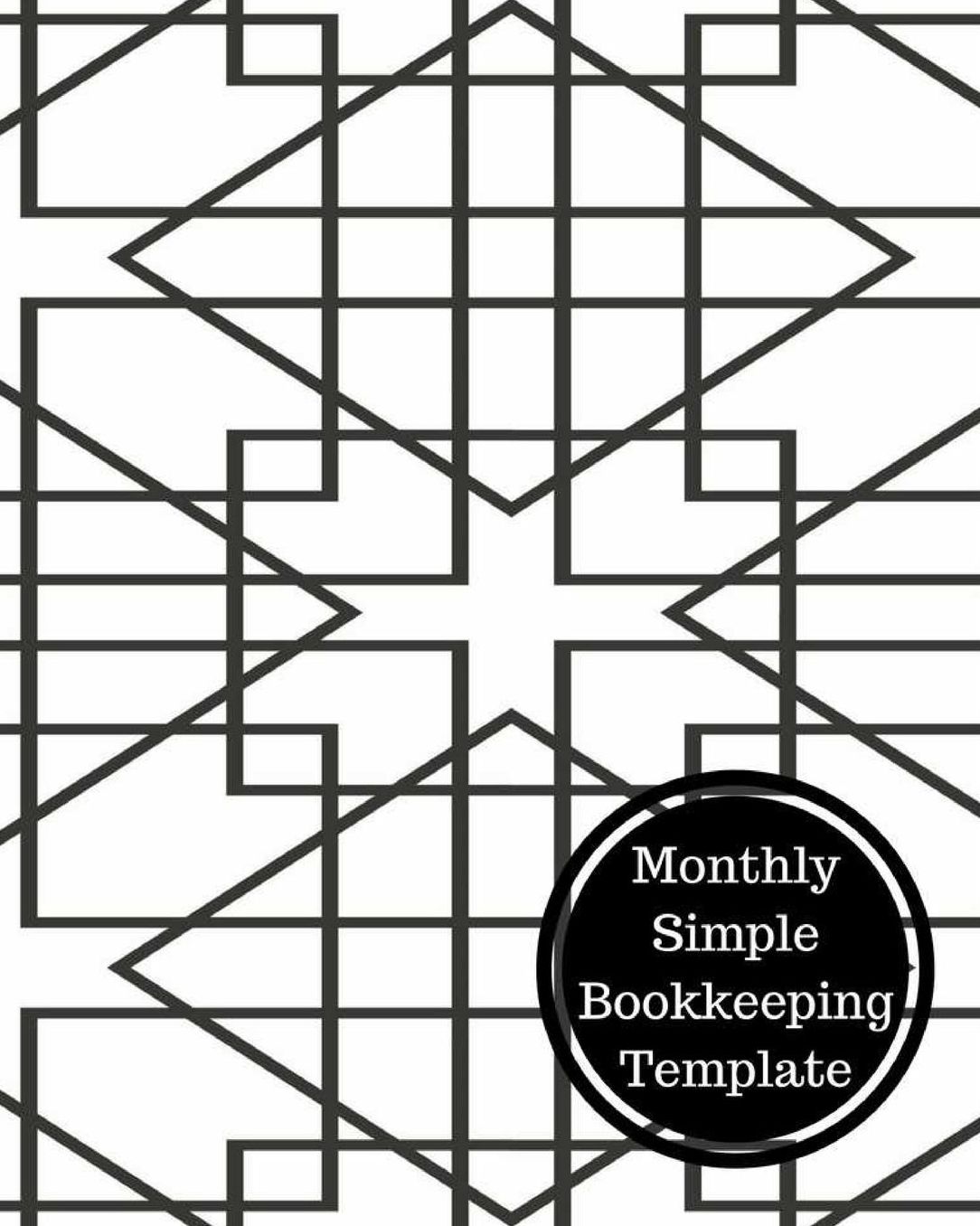 Monthly Simple Bookkeeping Template