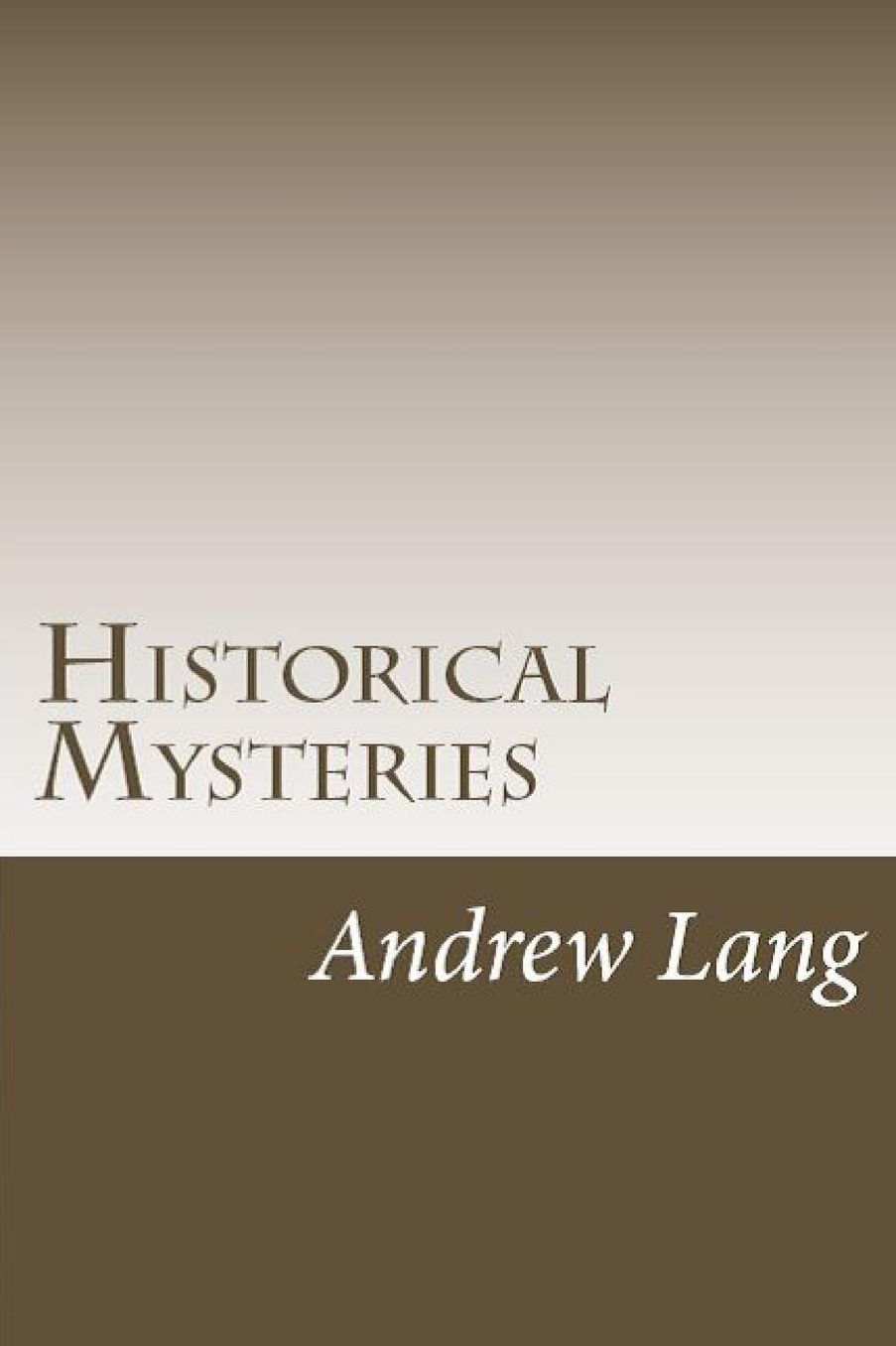Historical Mysteries