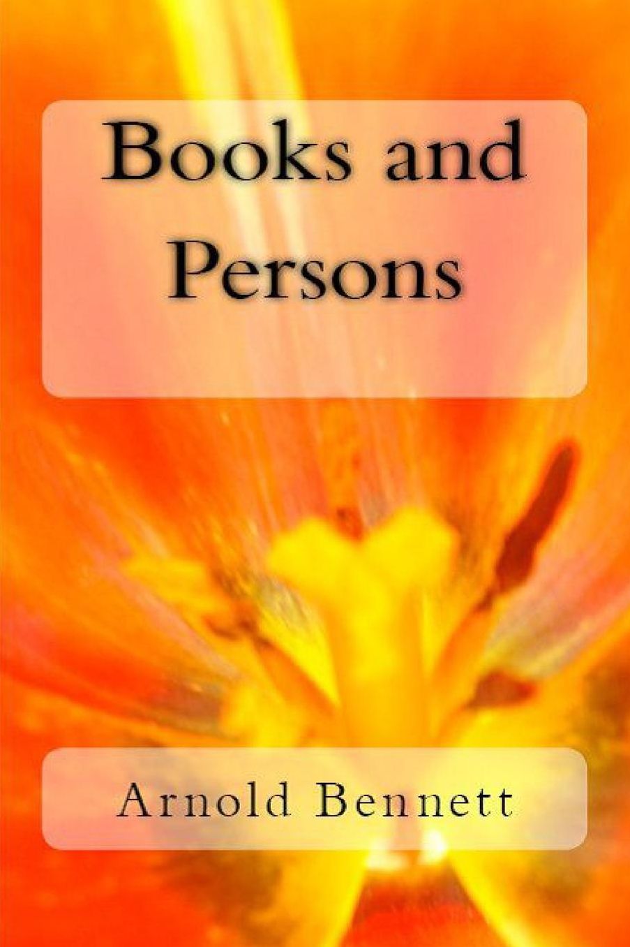Books and Persons