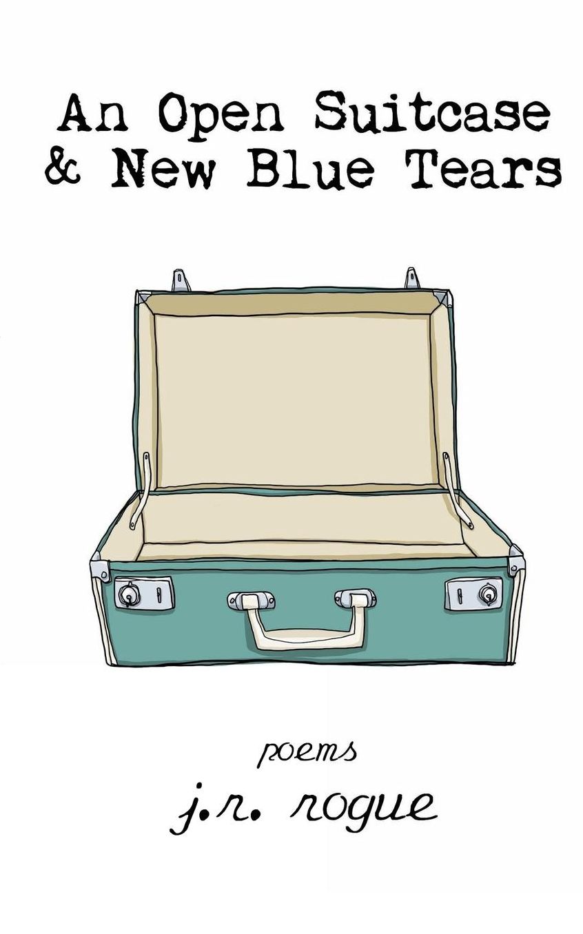 An Open Suitcase & New Blue Tears
