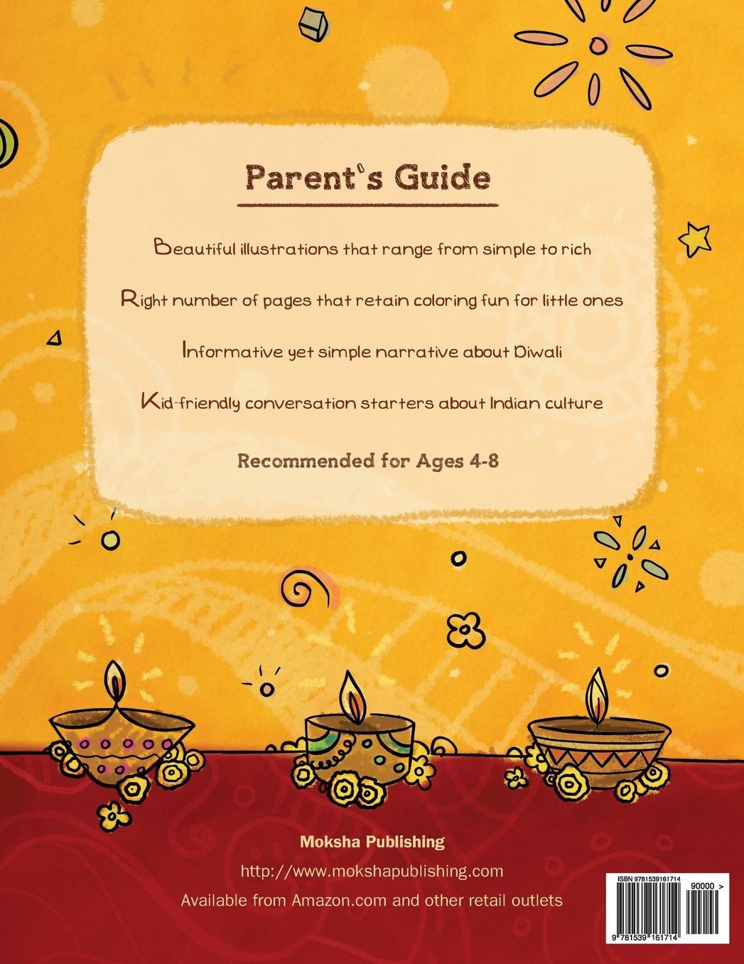My Diwali Coloring Book: Hours of festive coloring fun, plus a simple read-along narrative.