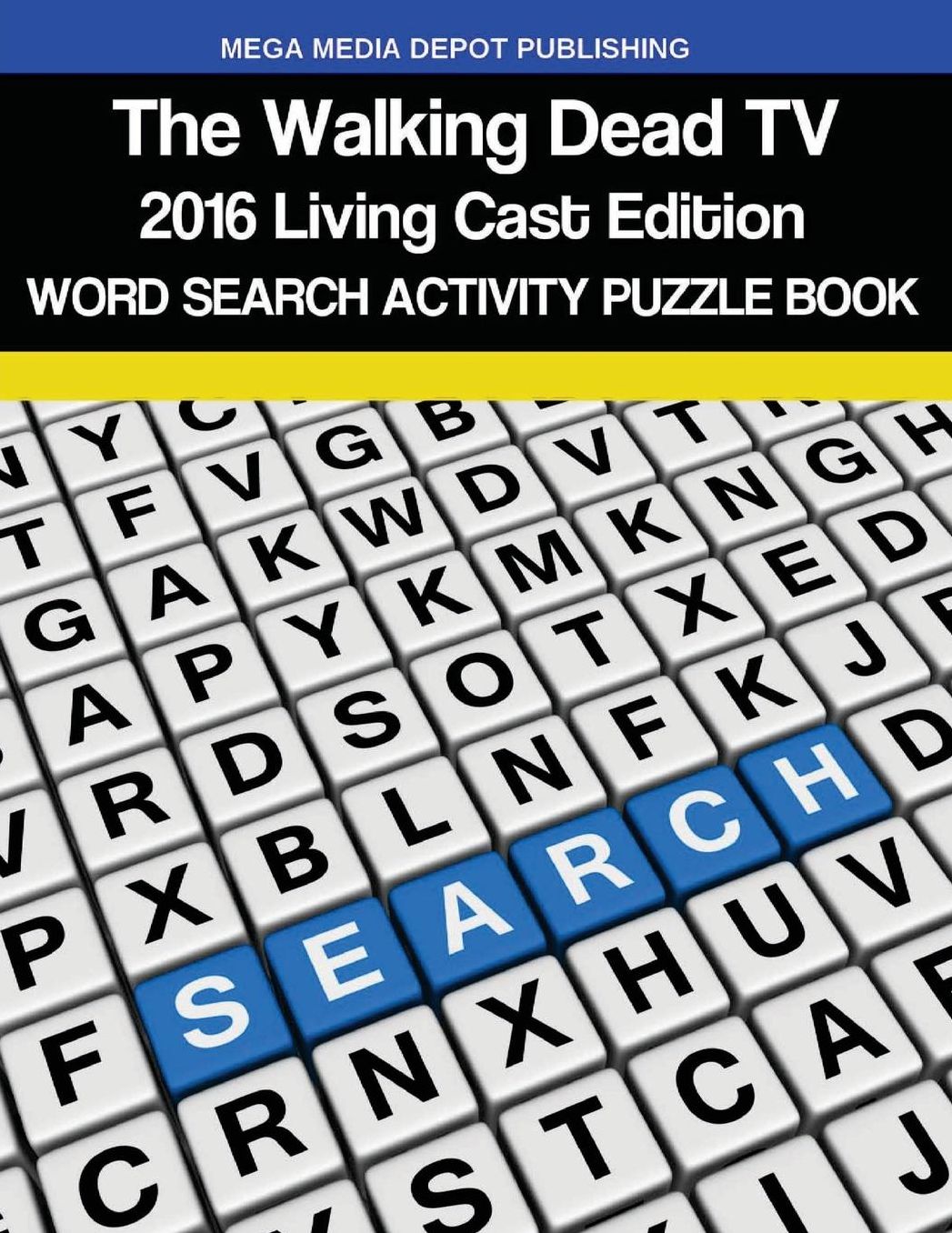 The Walking Dead TV Word Search Puzzle Book 2016 Living Cast Edition
