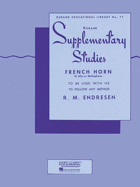 Supplementary Studies - French Horn in F or E-flat and Mellophone