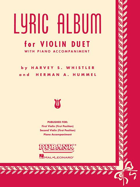 Lyric Album: Violin Duet Collection (with Piano)