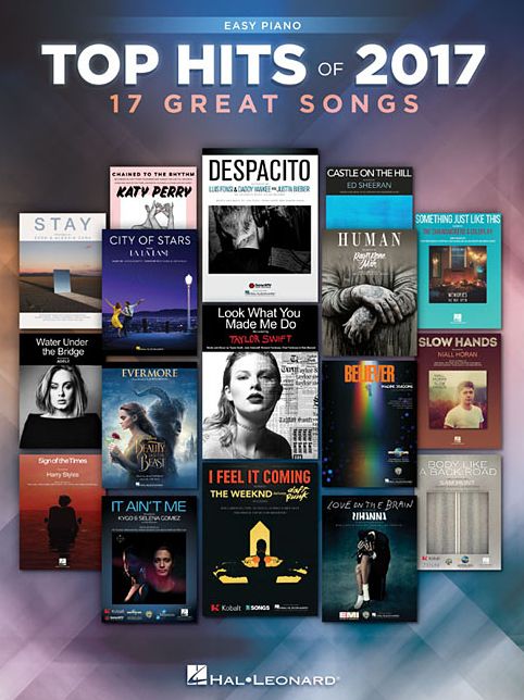 Top Hits Of 2017 Easy Piano