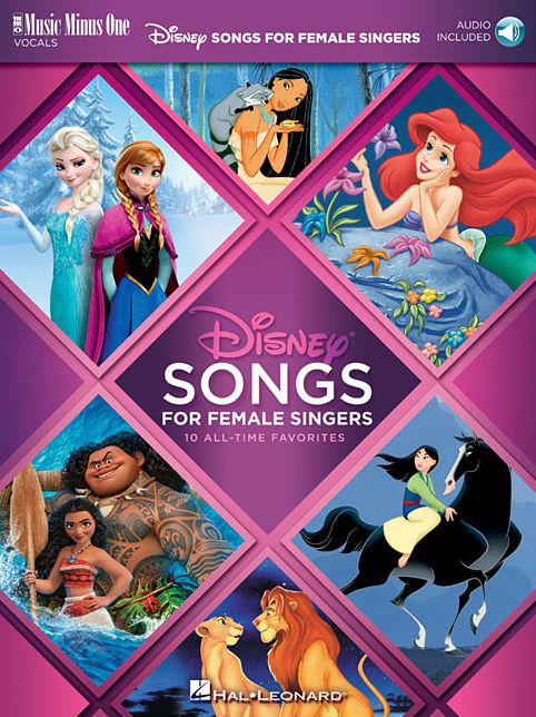 Disney Songs for Female Singers: Music Minus One Vocals
