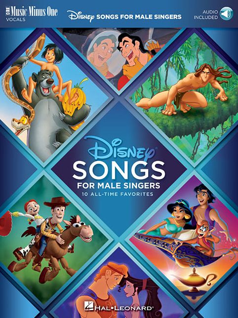Disney Songs for Male Singers: Music Minus One Vocal