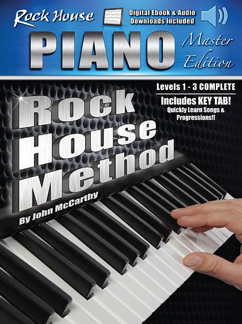The Rock House Piano Method Master Edition (Book/Online Video and Audio)