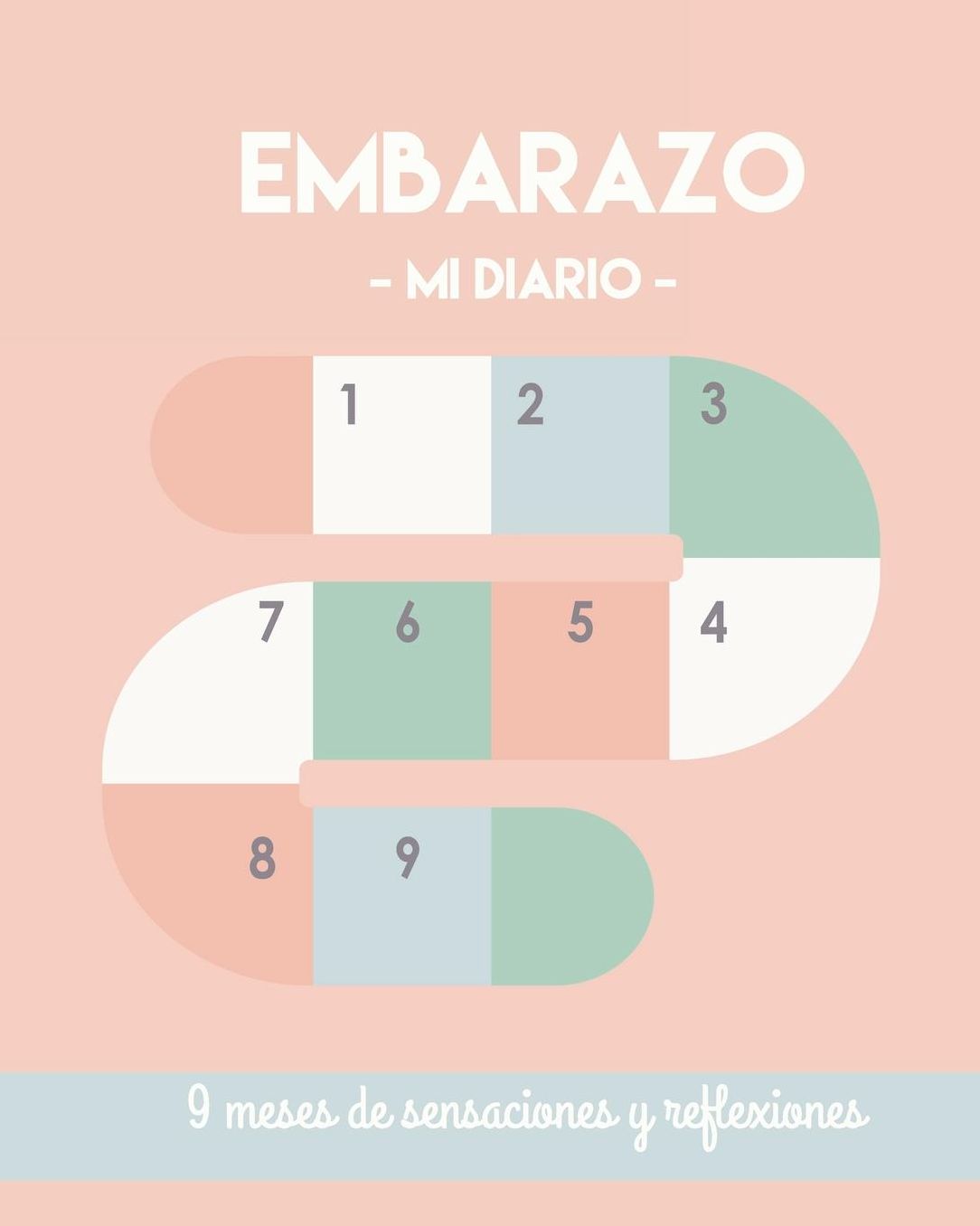 Embarazo Mi diario. 9 meses de sensaciones. Evolucion Regalo embarazadas: Barcerlover.co