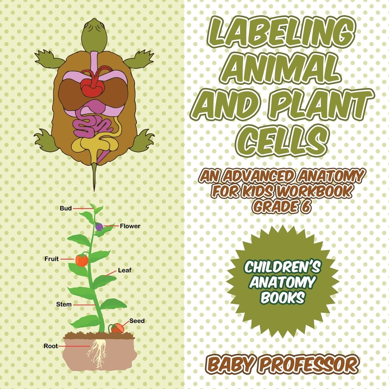 Labeling Animal and Plant Cells - An Advanced Anatomy for Kids Workbook Grade 6 Children's Anatomy Books