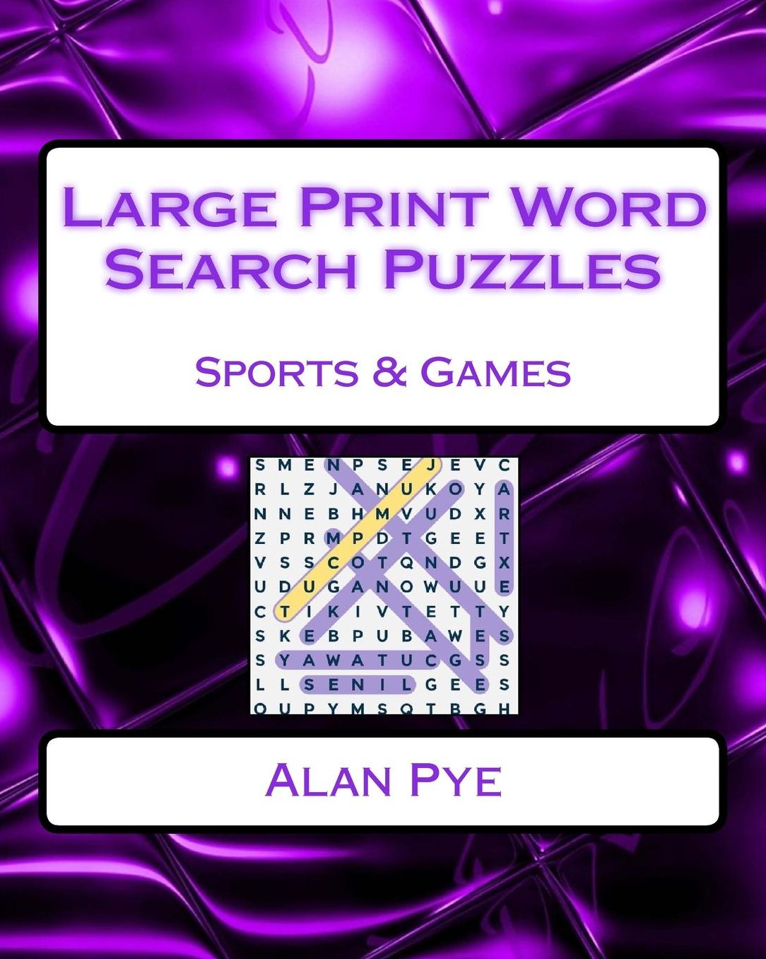Large Print Word Search Puzzles Sports & Games: 101 Super-Sized Puzzles