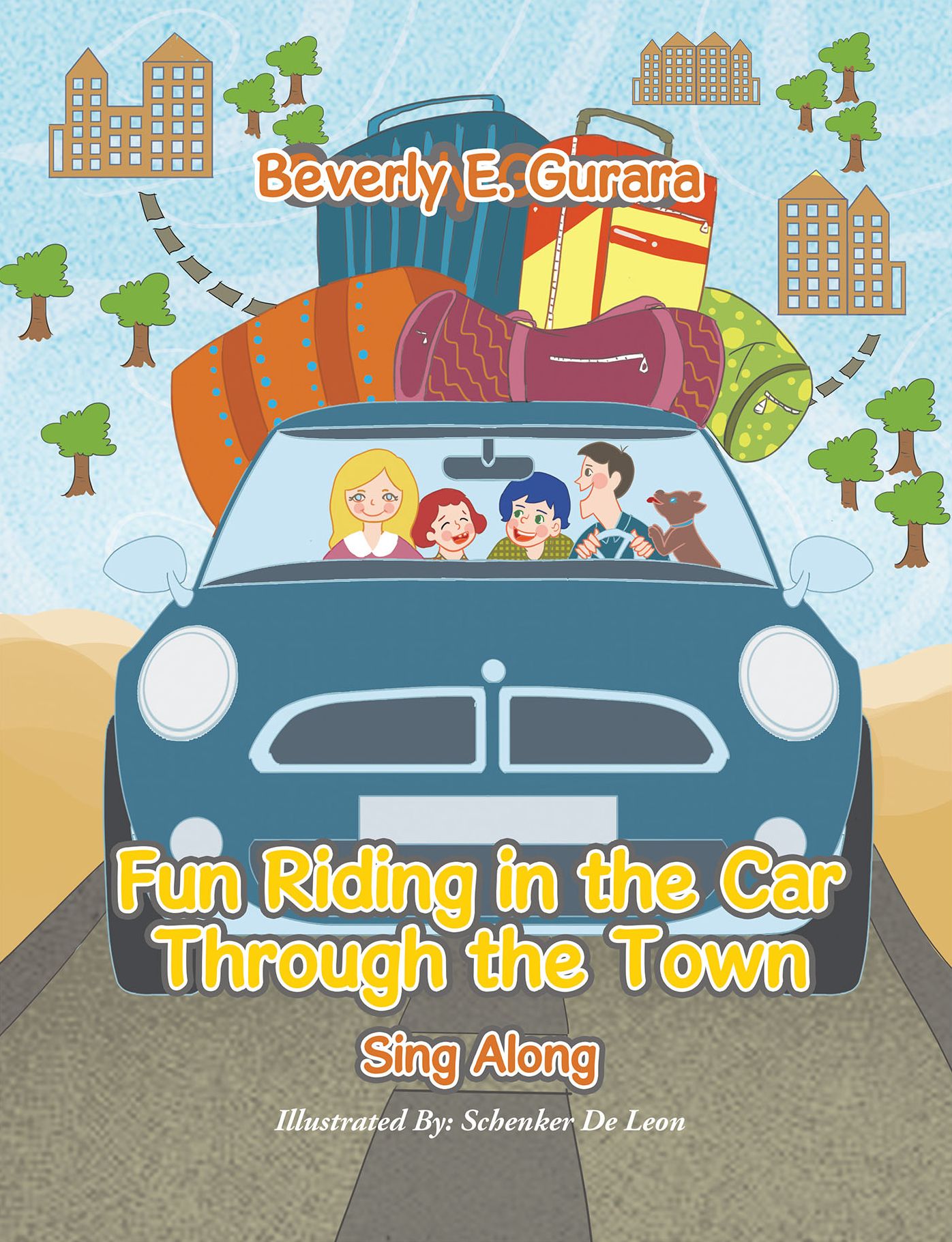 Fun Riding in the Car Through the Town: Sing Along
