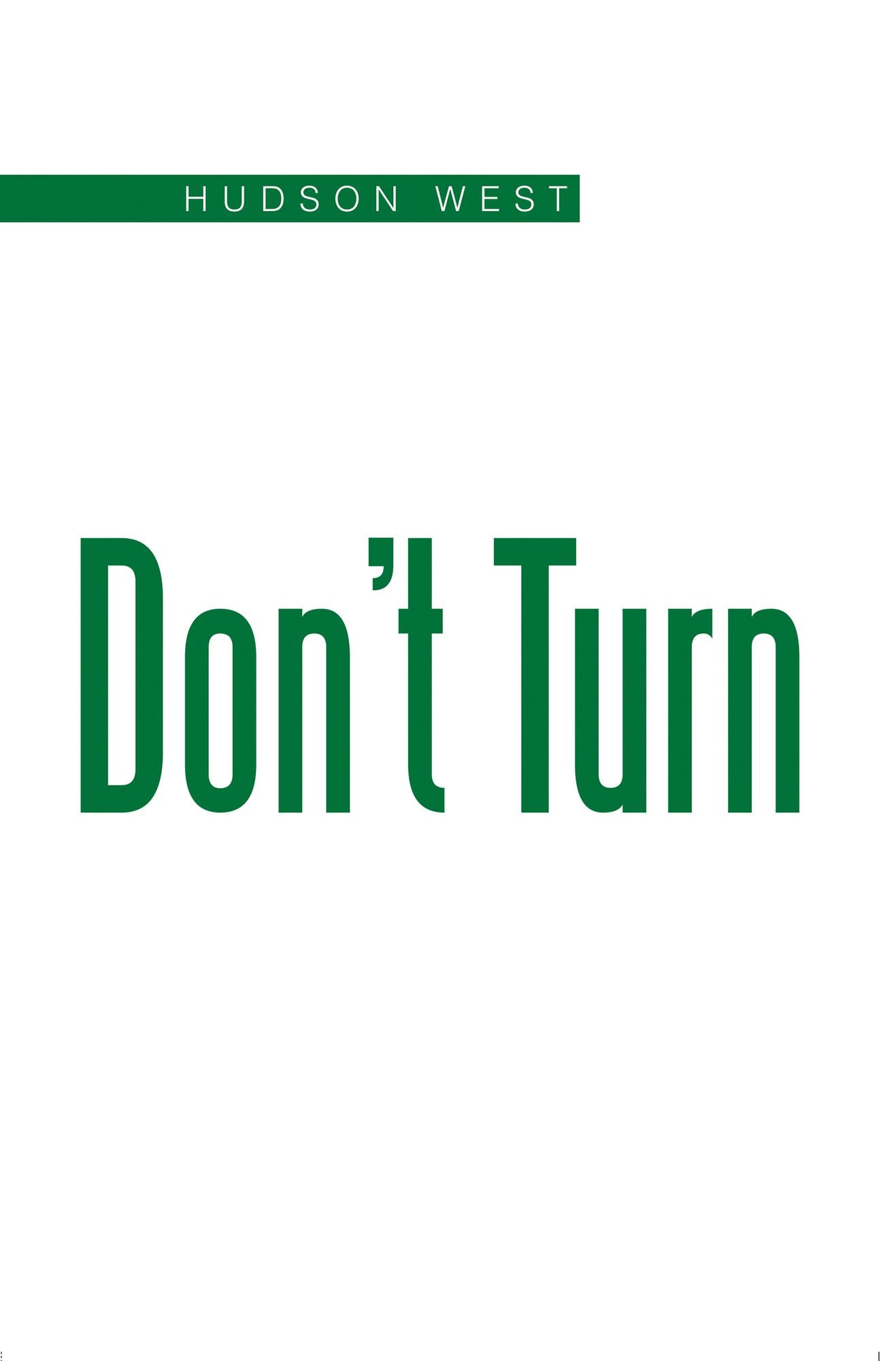 Don't Turn