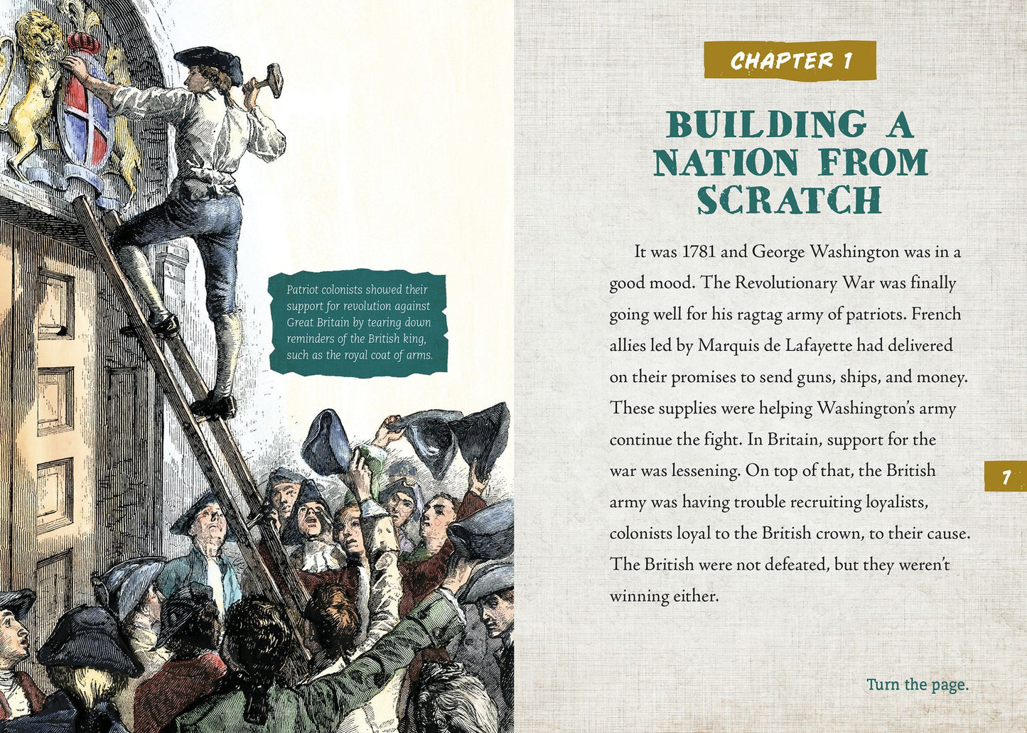 Building a New Nation: An Interactive American Revolution Adventure