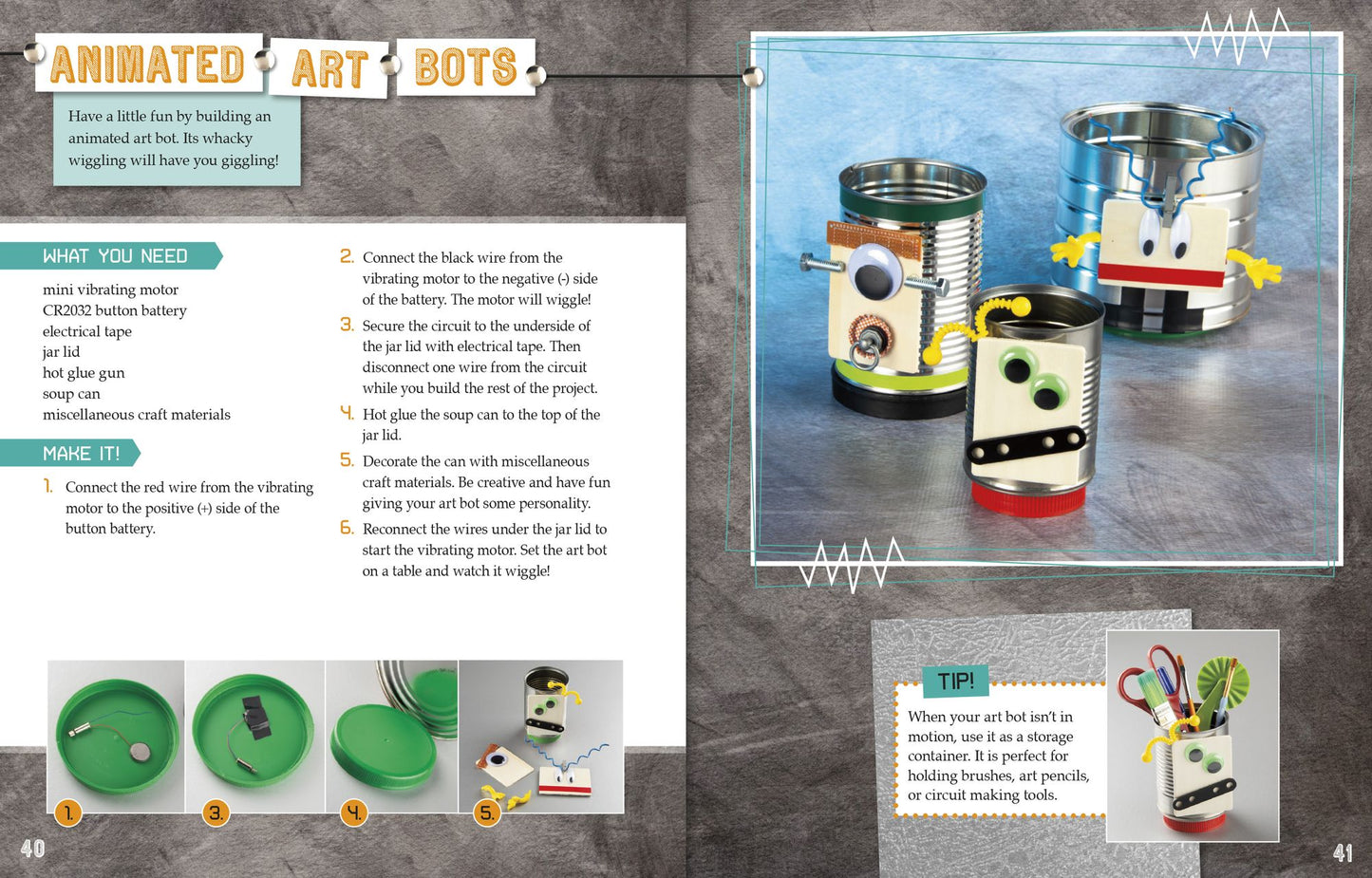 Make Art With Circuits : A 4D Book