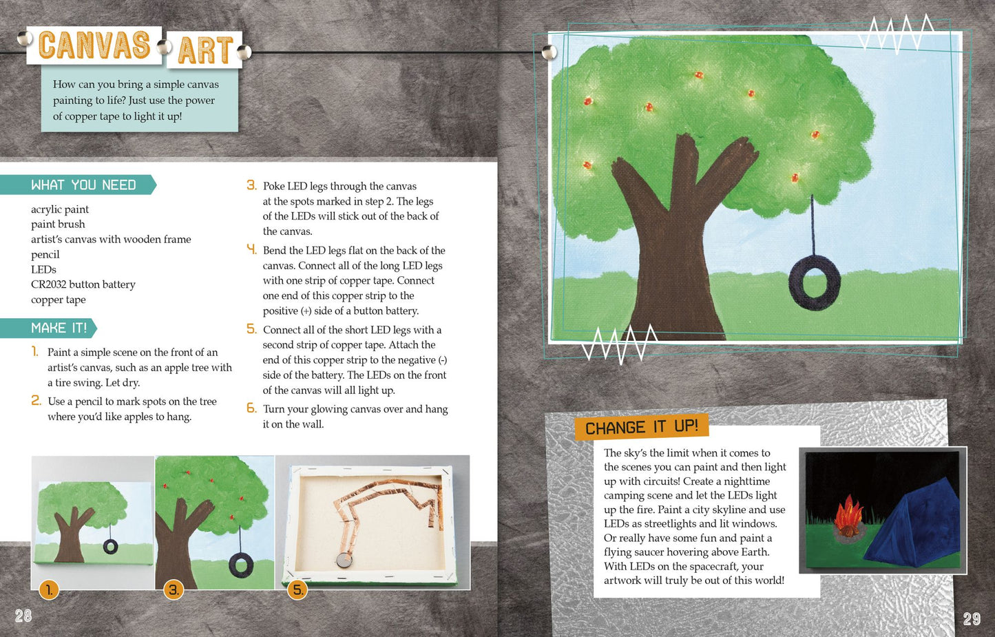 Make Art With Circuits : A 4D Book