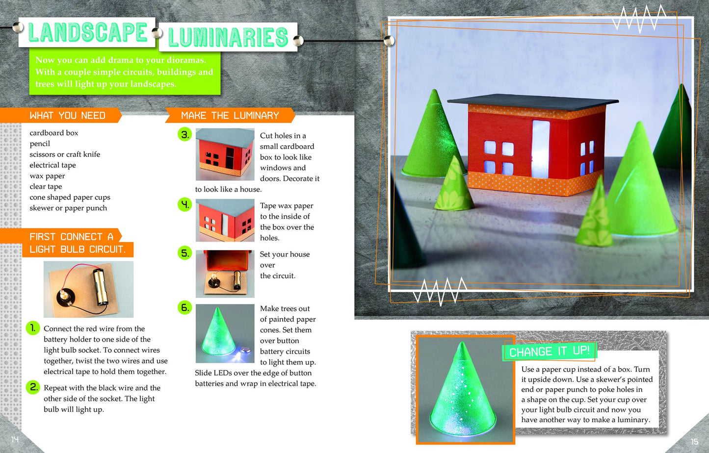 Make Circuits That Glow or Go : A 4D Book