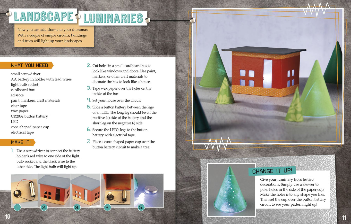 Make Circuits That Glow or Go : A 4D Book