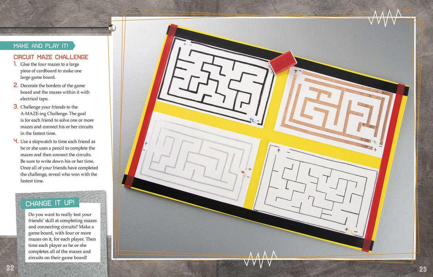 Make Games With Circuits : A 4D Book