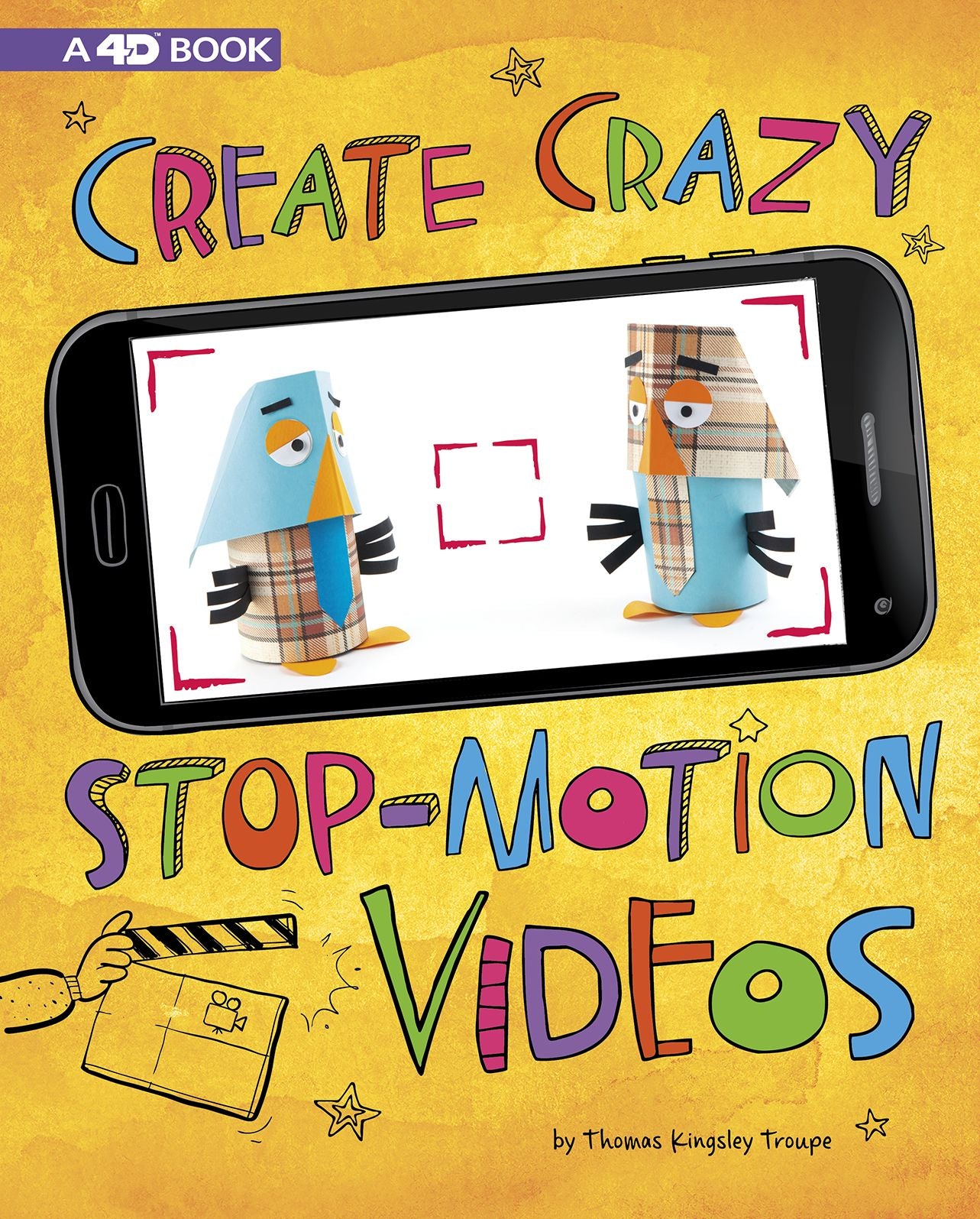 Create Crazy Stop-Motion Videos : 4D An Augmented Reading Experience