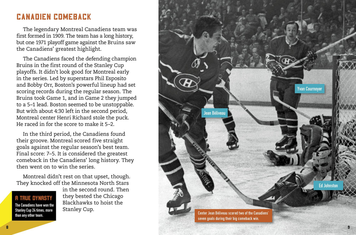 Pro Hockey's All-Time Greatest Comebacks