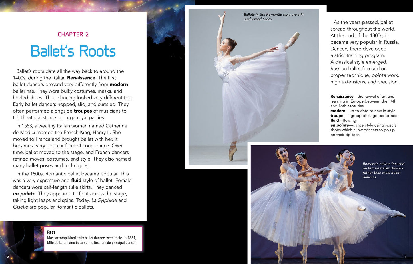 Today's Ballet: 4D an Augmented Reading Experience