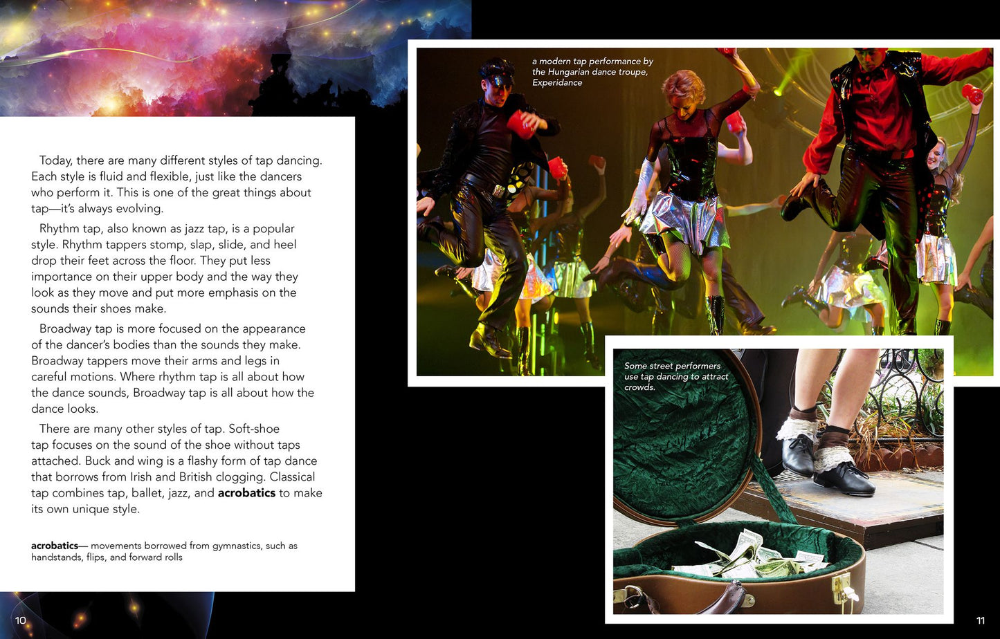 Today's Tap Dancing: 4D an Augmented Reading Experience