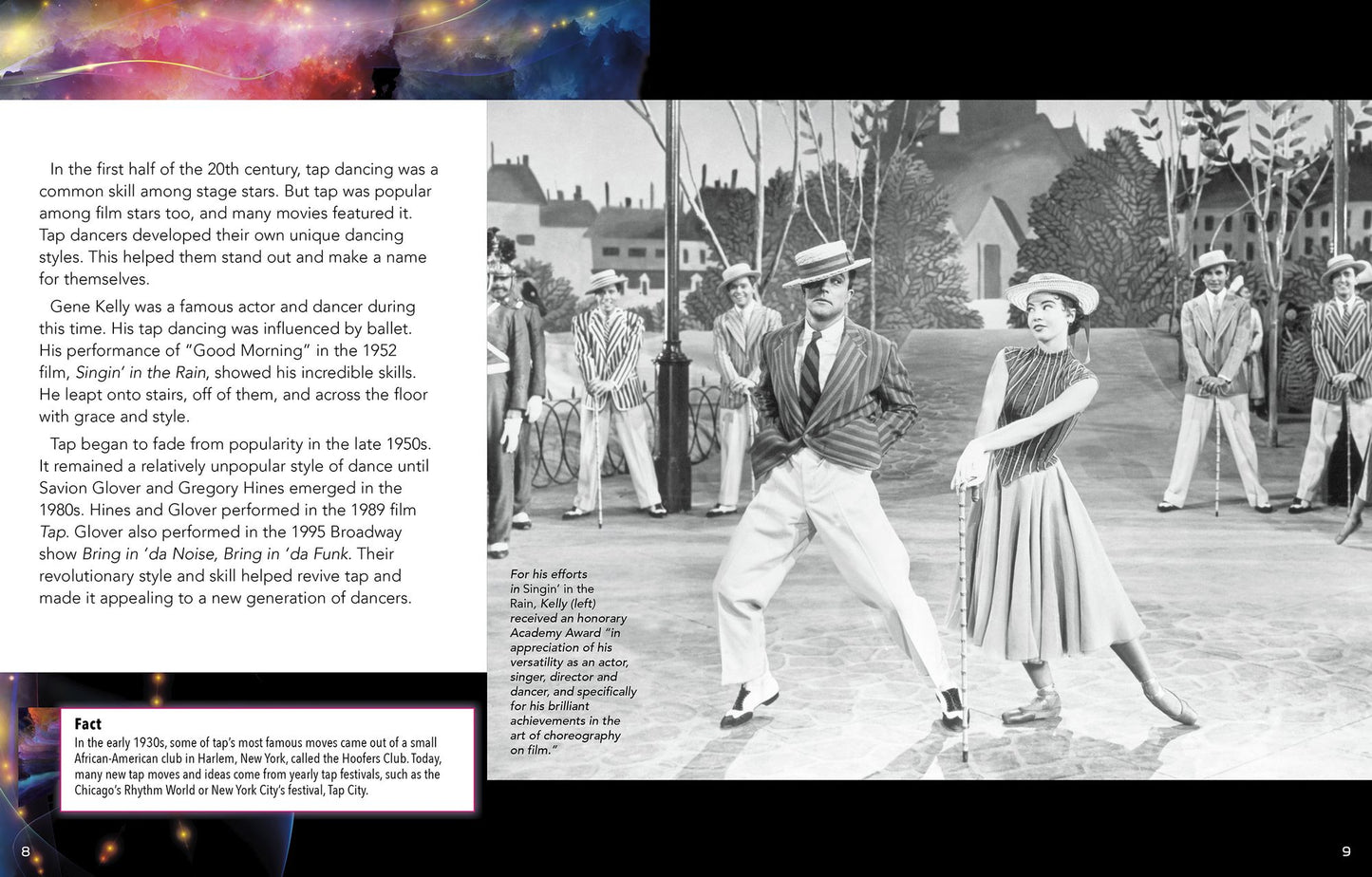 Today's Tap Dancing: 4D an Augmented Reading Experience