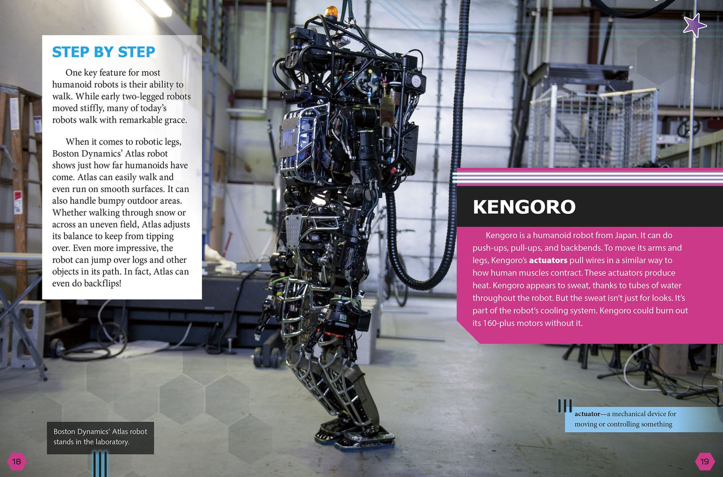 Artificial Intelligence and Humanoid Robots: 4D an Augmented Reading Experience