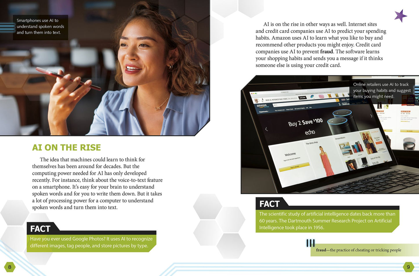 Artificial Intelligence at Home and on the Go: 4D an Augmented Reading Experience