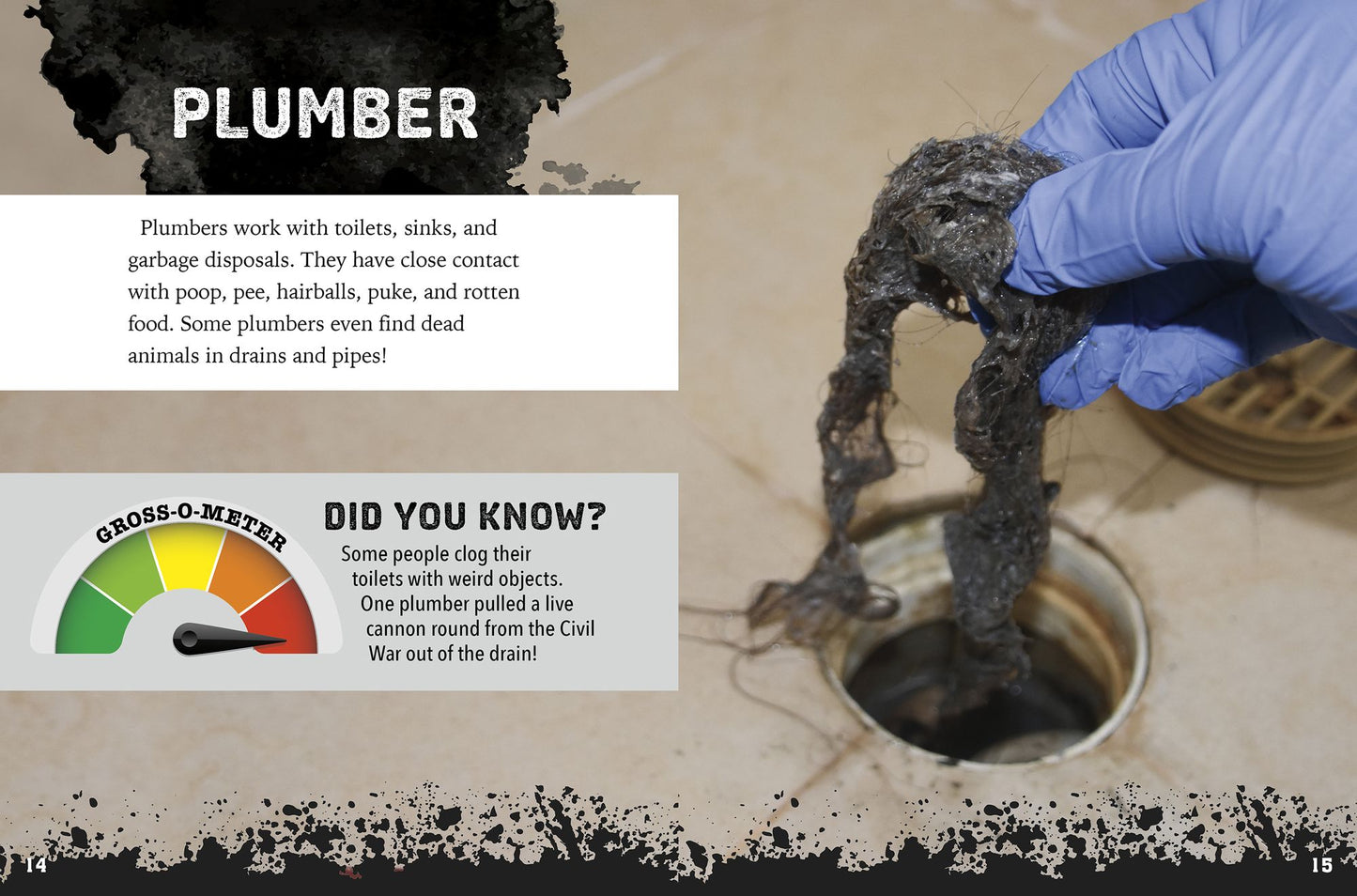Gross Jobs Working with Water and Sewers: 4D an Augmented Reading Experience