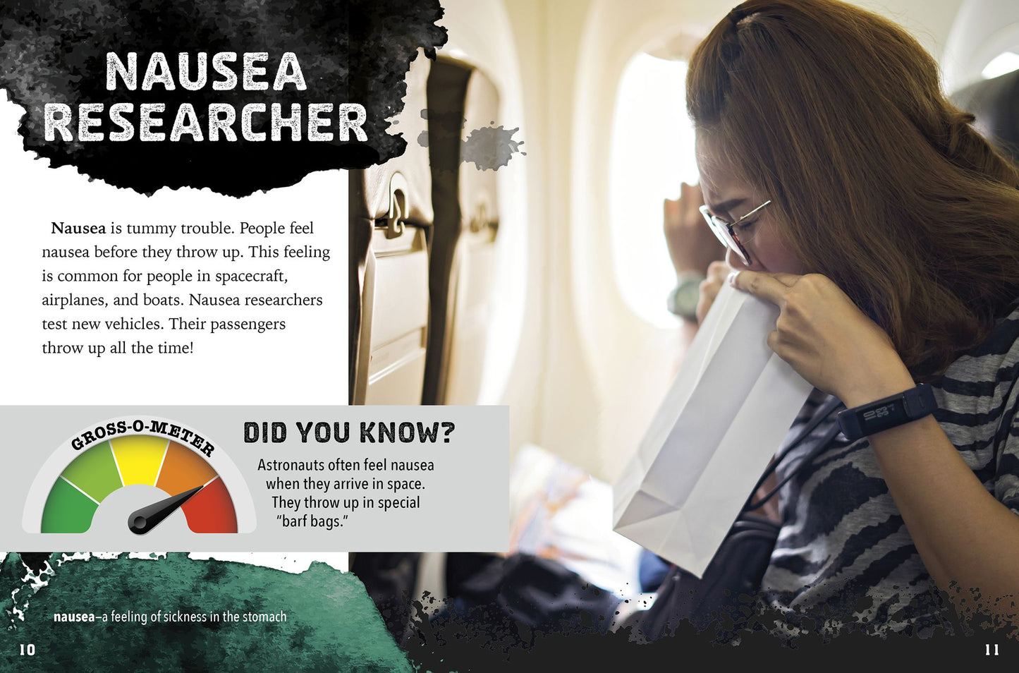 Gross Jobs in Science: 4D an Augmented Reading Experience